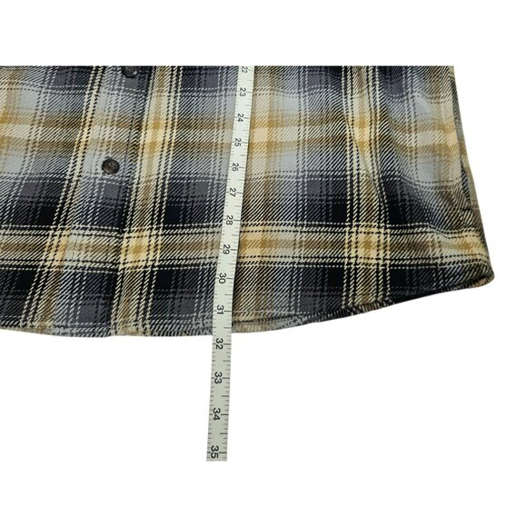 Orvis Heavy Flannel Shirt Jacket Shacket Men’s XL Plaid Multicolor Long Sleeve - Picture 11 of 11